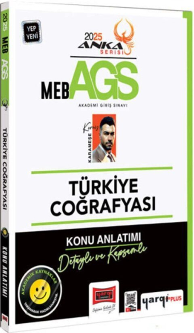 2025 MEB-AGS Türkiye Coğrafyası Konu Anlatımı Anka Serisi Yargı Yayınları Fenomen Fotokopi - YKS - KPSS - ALES