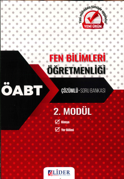 FEN BİLİMLERİ ÖĞRETMENLİĞİ ÇÖZÜMLÜ SORU BANKASI (KİMYA- YER BİLİMİ) 2. MODÜL Fenomen Fotokopi - YKS - KPSS - ALES