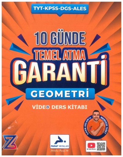 Z Takım Geometri 10 Günde Temel Atma Garanti Paraf Yayınları Fenomen Fotokopi - YKS - KPSS - ALES