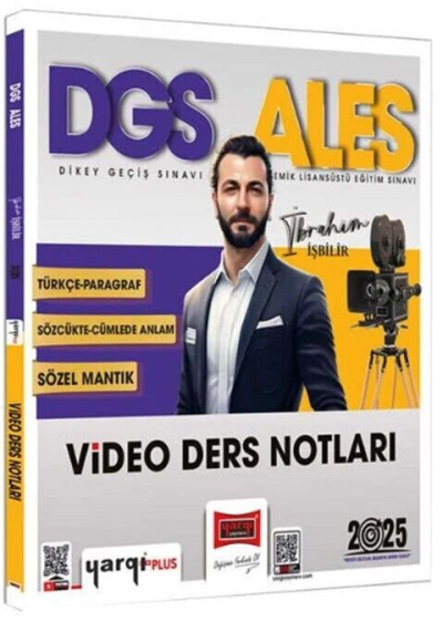 2025 DGS ALES Türkçe-Paragraf Sözcükte-Anlam Sözel Mantık Video Ders Notları Yargı Yayınları Fenomen Fotokopi - YKS - KPSS - ALES