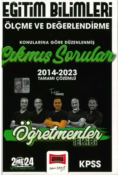 ÖLÇME VE DEĞERLENDİRME 2014-2023 TAMAMI ÇÖZÜMLÜ ÇIKMIŞ SORULAR (ÖĞRETMENLER EKİBİ) Fenomen Fotokopi - YKS - KPSS - ALES