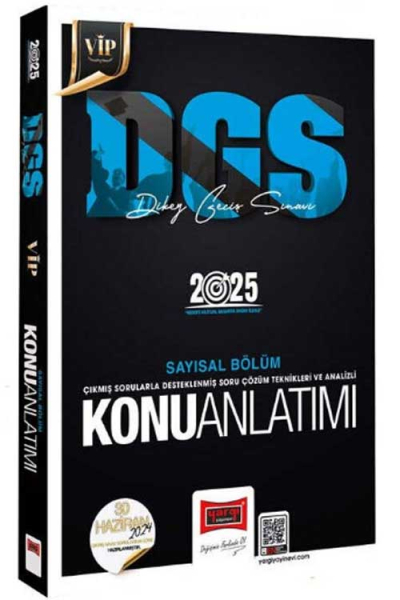 2025 DGS VİP Sayısal Yetenek Konu Anlatımı Yargı Yayınları Fenomen Fotokopi - YKS - KPSS - ALES