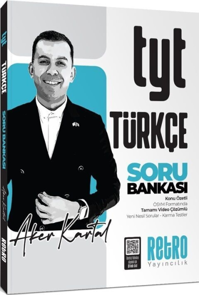 2026 Model TYT Aker Kartal Türkçe Soru Bankası Retro Yayın Fenomen Fotokopi - YKS - KPSS - ALES