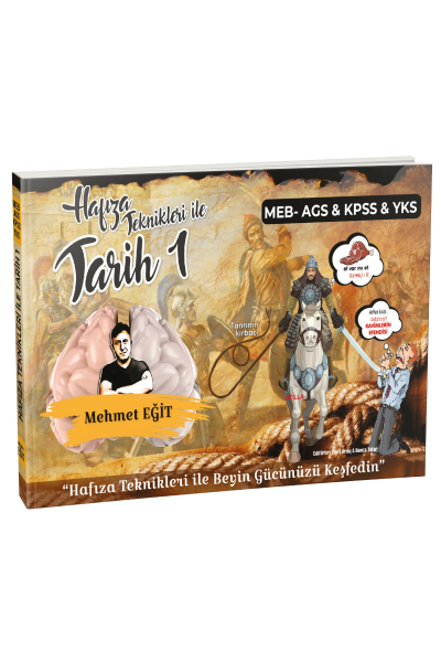 2025 MEB AGS KPSS YKS Hafıza Teknikleri İle Tarih-1 Mehmet Eğit Fenomen Fotokopi - YKS - KPSS - ALES