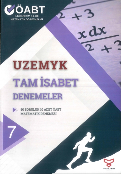 UZEMYK Tam İsabet Denemeler 50x10 İlköğretim Lise Mat Öğretmenliği Yüksel Keleş Fenomen Fotokopi - YKS - KPSS - ALES