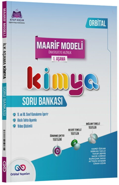 TYT Kimya Maarif Modeli 1. Aşama Soru Bankası Orbital Yayınları Fenomen Fotokopi - YKS - KPSS - ALES