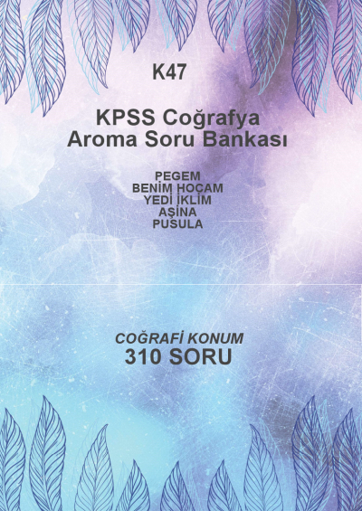 COĞRAFİ KONUM --310 SORU-- Fenomen Fotokopi - YKS - KPSS - ALES