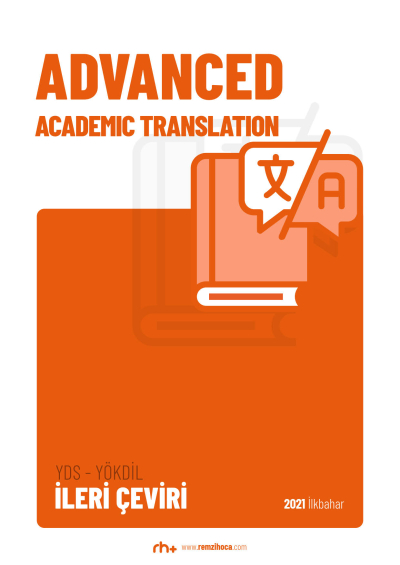 ADVANCED ACADEMIC TRANSLATION Fenomen Fotokopi - YKS - KPSS - ALES