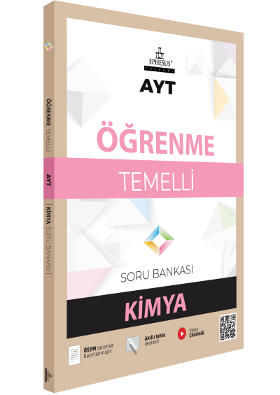 AYT-ÖĞRENME TEMELLİ KİMYA SORU BANKASI EPHESUS YAYINLARI Fenomen Fotokopi - YKS - KPSS - ALES