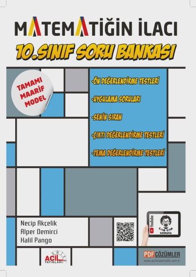 10. Sınıf Matematiğin İlacı Soru Bankası Acil Yayınları Fenomen Fotokopi - YKS - KPSS - ALES