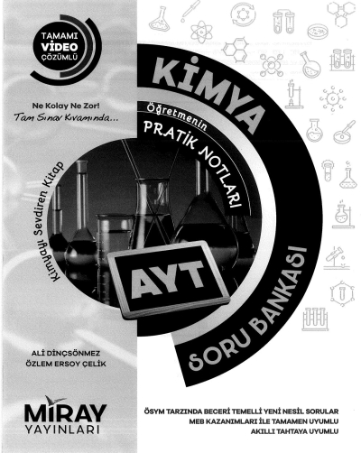 AYT KİMYA ÖĞRETMENİN PRATİK NOTLARI SORU BANKASI Fenomen Fotokopi - YKS - KPSS - ALES