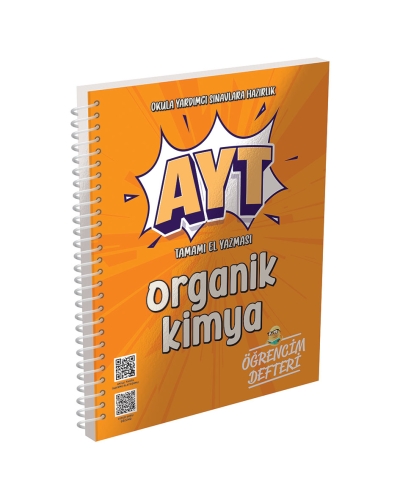 AYT Organik Kimya Öğrencim Defteri Murat Yayınları Fenomen Fotokopi - YKS - KPSS - ALES