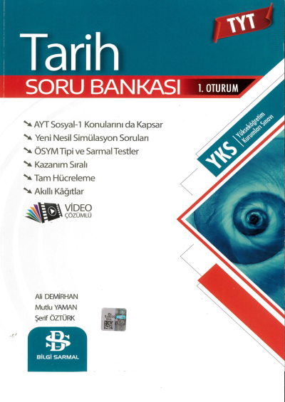 TYT TARİH SORU BANKASI Fenomen Fotokopi - YKS - KPSS - ALES