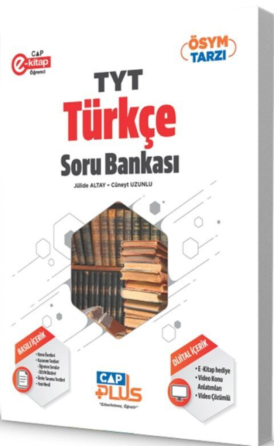 TYT Türkçe Soru Bankası Çap Plus Yayınları