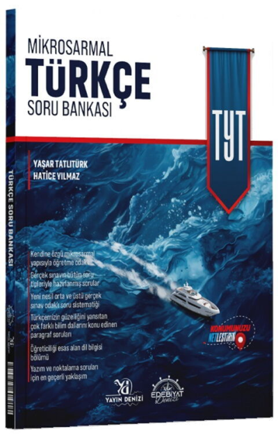 TYT Türkçe Soru Bankası Edebiyat Denizi Fenomen Fotokopi - YKS - KPSS - ALES
