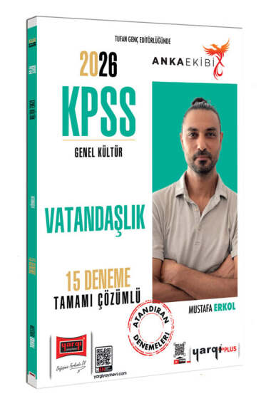2026 KPSS Anka Ekibi Genel Kültür Tamamı Çözümlü Vatandaşlık 15 Deneme Yargı Yayınevi Fenomen Fotokopi - YKS - KPSS - ALES