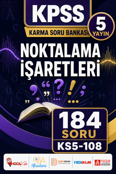 Noktalama İşaretleri 5 Yayın 184 Soru Fenomen Fotokopi - YKS - KPSS - ALES