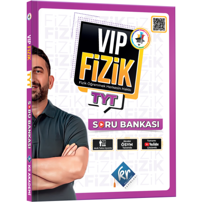 Vip Fizik TYT Soru Bankası Fenomen Fotokopi - YKS - KPSS - ALES