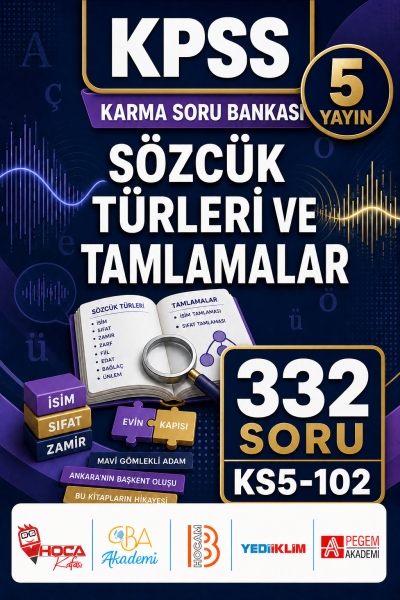 Sözcük Türleri ve Tamlamalar 5 Yayın 332 Soru Fenomen Fotokopi - YKS - KPSS - ALES