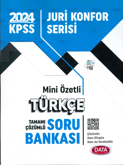 MİNİ ÖZETLİ TÜRKÇE TAMAMI ÇÖZÜMLÜ SORU BANKASI JURİ KONFOR SERİSİ
