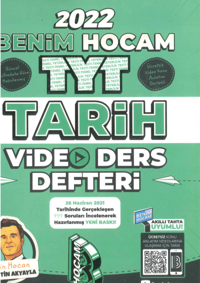 TYT Tarih Video Ders Notları Fenomen Fotokopi - YKS - KPSS - ALES