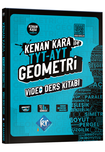 Kenan KARA ile TYT - AYT Geometri Video Ders Kitabı Fenomen Fotokopi - YKS - KPSS - ALES