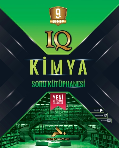 9. Sınıf Kimya Soru Kütüphanesi Paraf Yayınları Fenomen Fotokopi - YKS - KPSS - ALES