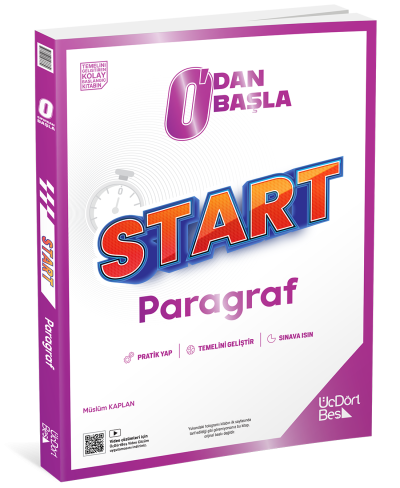 Sıfırdan Başla Start Paragraf ÜçDörtBeş Yayınları Fenomen Fotokopi - YKS - KPSS - ALES