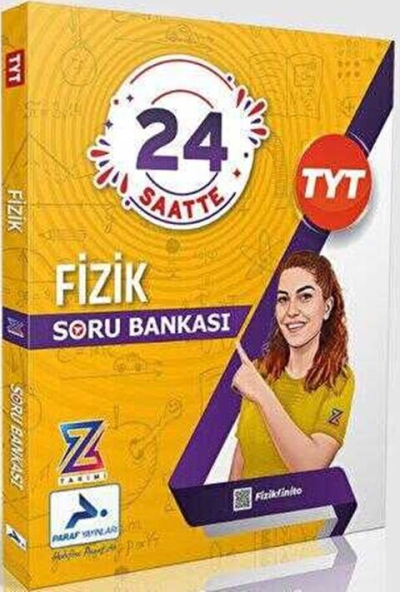 Z Takımı 24 Saatte TYT Fizik Soru Bankası PRF Paraf Yayınları Fenomen Fotokopi - YKS - KPSS - ALES