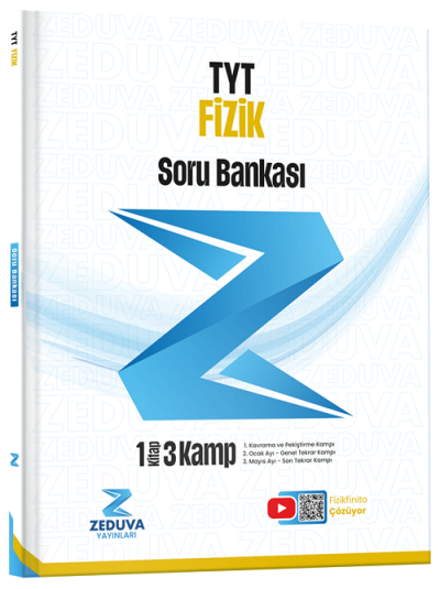 Fizikfinito TYT Fizik 1 Kitap 3 Kamp Soru Bankası Zeduva Yayınları