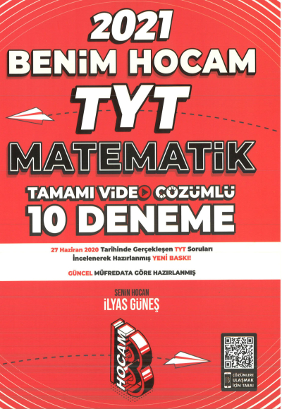 TYT Matematik Tamamı Video Çözümlü 10 Deneme Sınavı Fenomen Fotokopi - YKS - KPSS - ALES