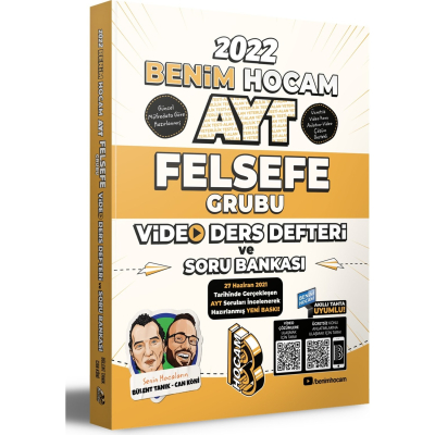 AYT FELSEFE GRUBU VİDEO DERS DEFTERİ VE SORU BANKASI Fenomen Fotokopi - YKS - KPSS - ALES