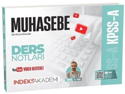 KPSS A Grubu Muhasebe Video Ders Notları Sinan Öztürk İndeks Akademi Yayıncılık