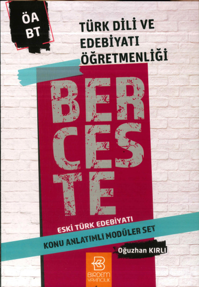 BERCESTE ESKİ TÜRK EDEBİYATI KONU ANLATIMLI MODÜLER SET Fenomen Fotokopi - YKS - KPSS - ALES