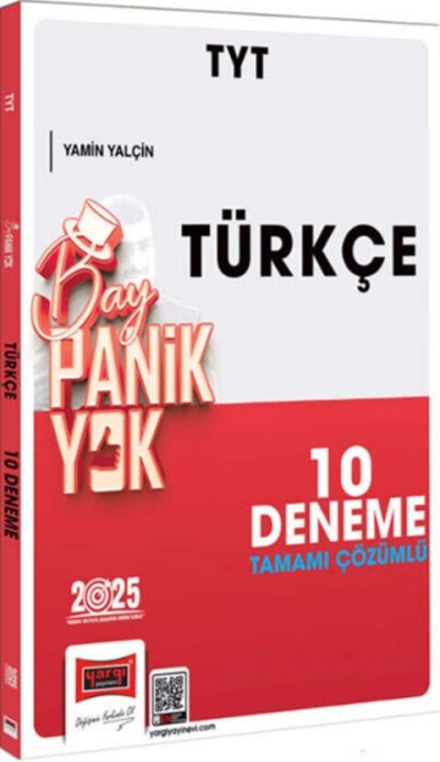 2025 TYT Tamamı Çözümlü Panik Yok Türkçe 10 Deneme Yargı Yayınları Fenomen Fotokopi - YKS - KPSS - ALES