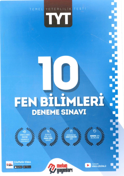 TYT Fen Bilimleri 10 Deneme