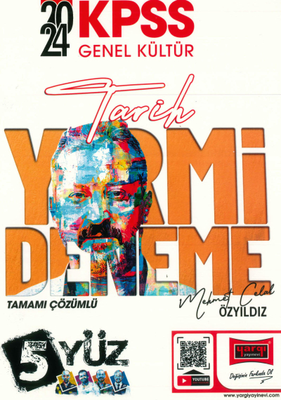 TARİH 20 DENEME TAMAMI ÇÖZÜMLÜ (5 YÜZ) Fenomen Fotokopi - YKS - KPSS - ALES