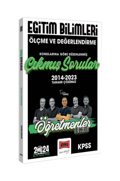 2024 KPSS Eğitim Bilimleri Öğretmenler Ekibi Ölçme ve Değerlendirme Konularına Göre Düzenlenmiş Çıkmış Sorular (2014-2023)