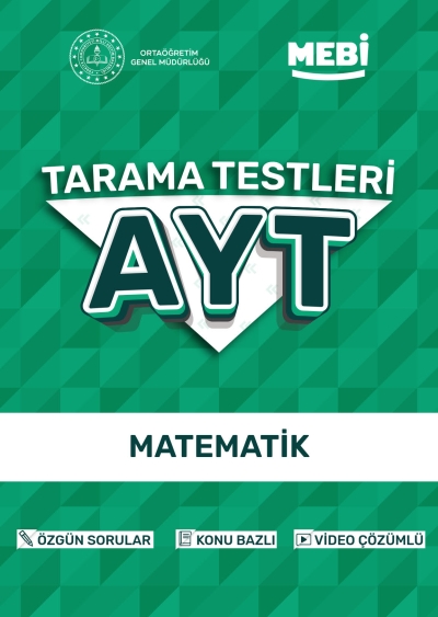 AYT Tarama Testleri Matematik MEBİ OGM Fenomen Fotokopi - YKS - KPSS - ALES