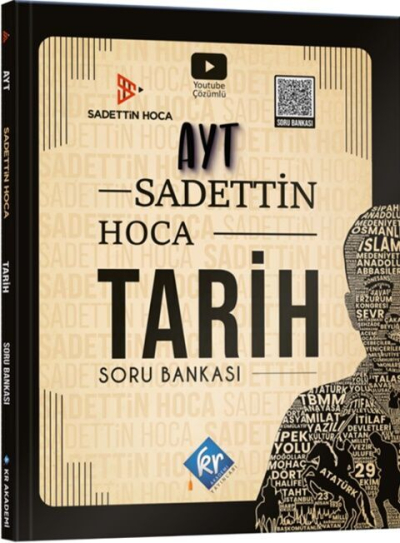 2025 AYT Tarih Sadettin Hoca Soru Bankası KR Akademi Fenomen Fotokopi - YKS - KPSS - ALES