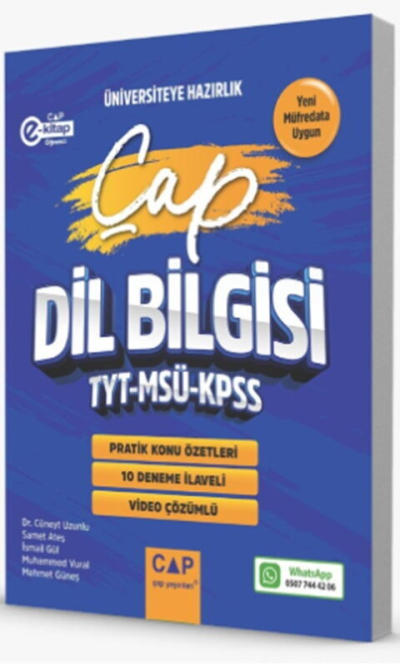TYT MSÜ KPSS Dil Bilgisi Pratik Konu Özetleri Deneme İlaveli Çap Yayınları Fenomen Fotokopi - YKS - KPSS - ALES