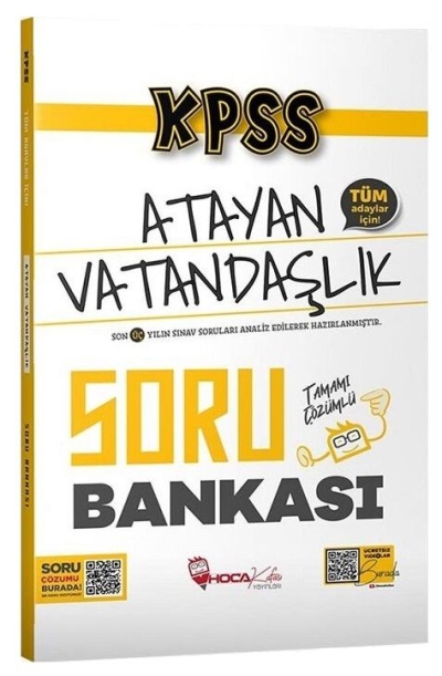 KPSS Vatandaşlık Atayan Soru Bankası Hoca Kafası Fenomen Fotokopi - YKS - KPSS - ALES