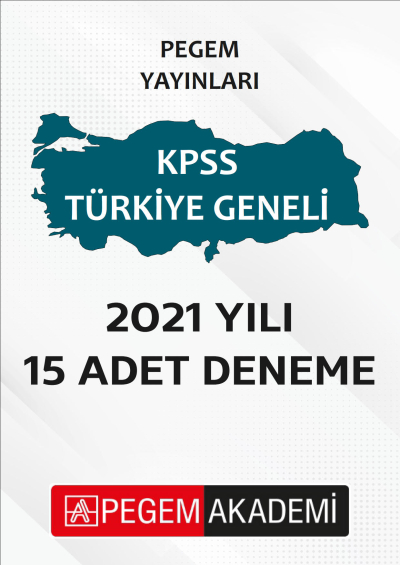 PEGEM 15 ADET DENEME Fenomen Fotokopi - YKS - KPSS - ALES