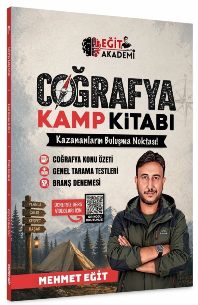 2026 MEB AGS KPSS Coğrafya Kamp Kitabı Eğit Akademi Fenomen Fotokopi - YKS - KPSS - ALES