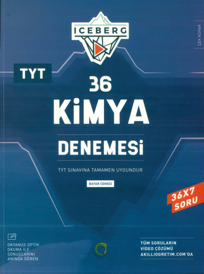 TYT Kimya Iceberg 36 Deneme Okyanus Yayınları Fenomen Fotokopi - YKS - KPSS - ALES