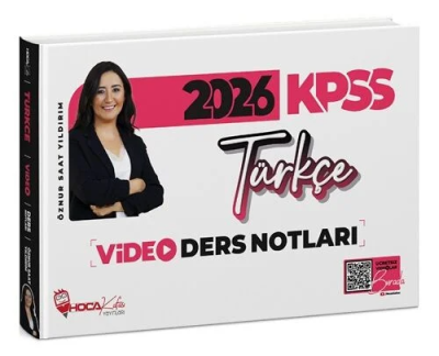 2026 KPSS Türkçe Video Ders Notları Öznur Saat Yıldırım Hoca Kafası Yayınları Fenomen Fotokopi - YKS - KPSS - ALES