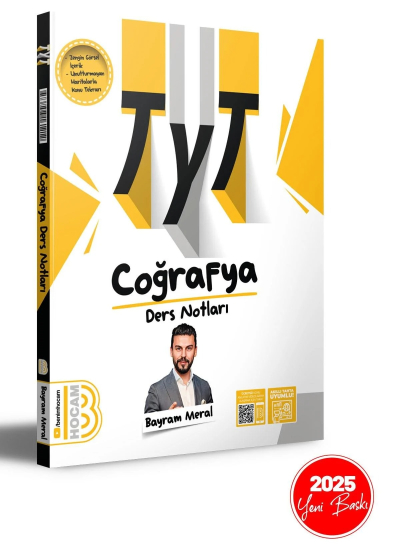 2025 TYT Coğrafya Ders Notları Benim Hocam Yayınları Fenomen Fotokopi - YKS - KPSS - ALES