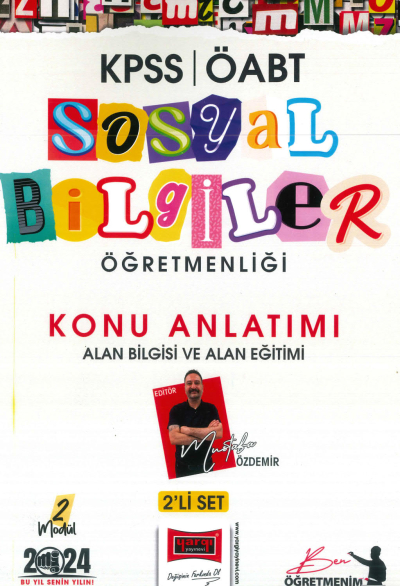 ÖABT SOSYAL BİLGİLER KONU ANLATIMI 2'Lİ SET (2. MODÜL) Fenomen Fotokopi - YKS - KPSS - ALES