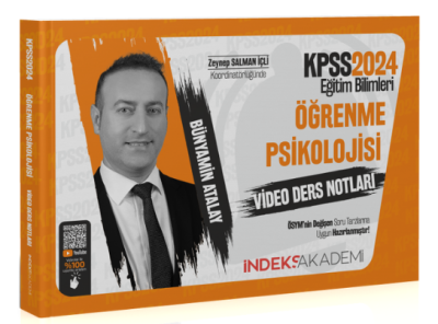 ÖĞRENME PSİKOLOJİSİ VİDEO DERS NOTLARI Fenomen Fotokopi - YKS - KPSS - ALES