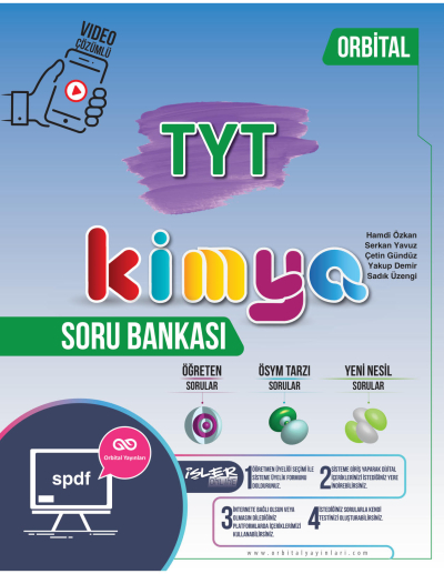 TYT Kimya Soru Bankası Orbital Fenomen Fotokopi - YKS - KPSS - ALES